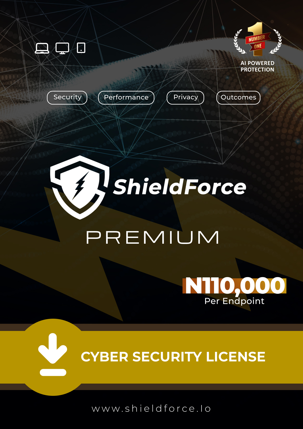 ShieldForce Premium – Front Cover